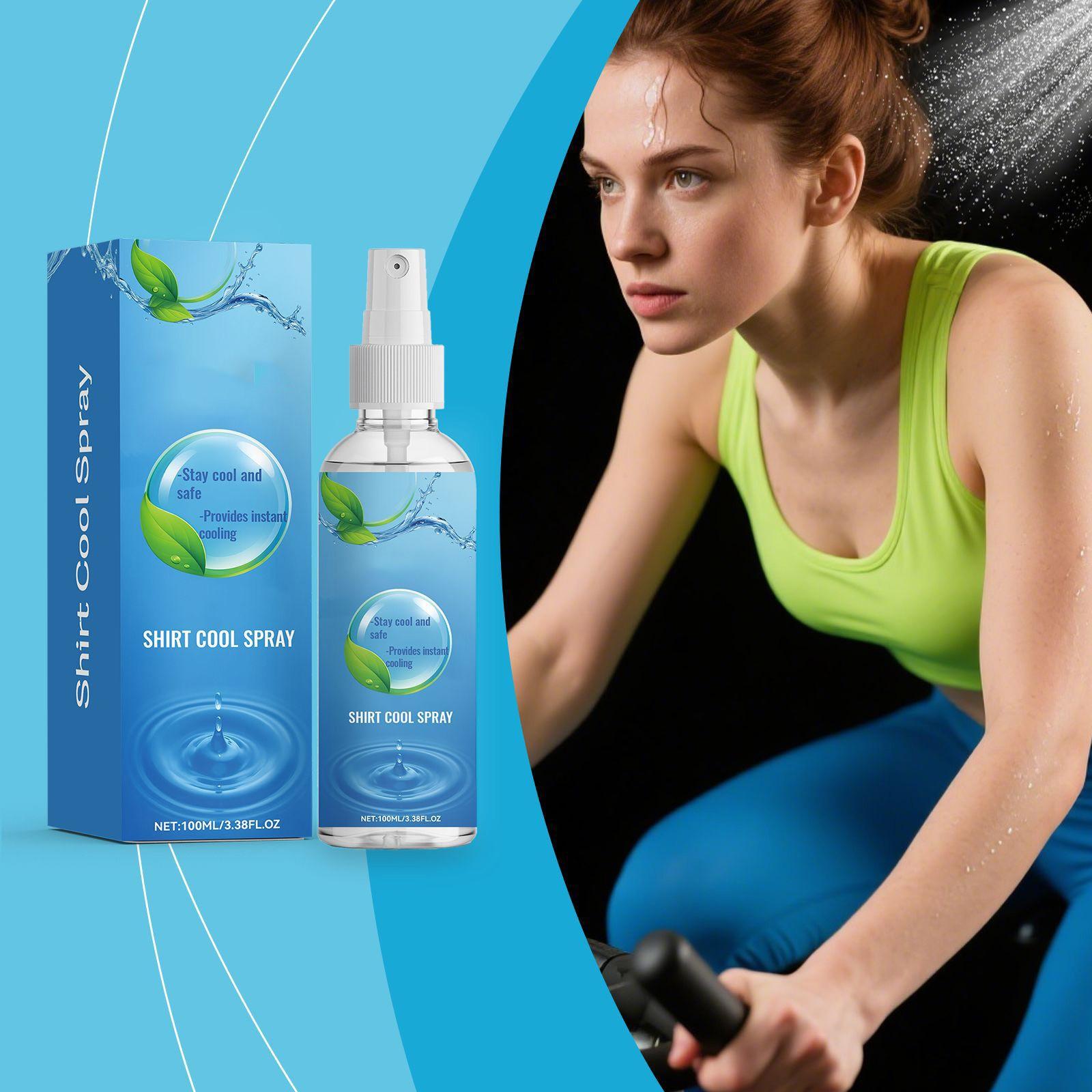 

Cool Spray For Summer Outdoor Running, Military Training, Refreshing And Cool Clothing, Portable Spray 100ml One Size