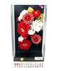 Hair Ornament 3 Piece Set Red Red Hair Ornament 2 Piece Set Pink White Flower Hairpin Tsumami Craft Comb Shape Furisode Coming of Age Ceremony