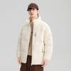 Men Women Winter Down Jacket Warm Thick Stand Collar Casual Loose Fit Duck Puffer Coat