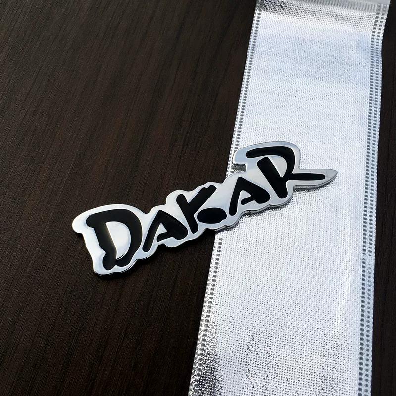 Personalized Dakar Car Sticker Off-road Metal Car Logo Modified Body Sticker Rear Tail Label Decorative Sticker Creative Sticker