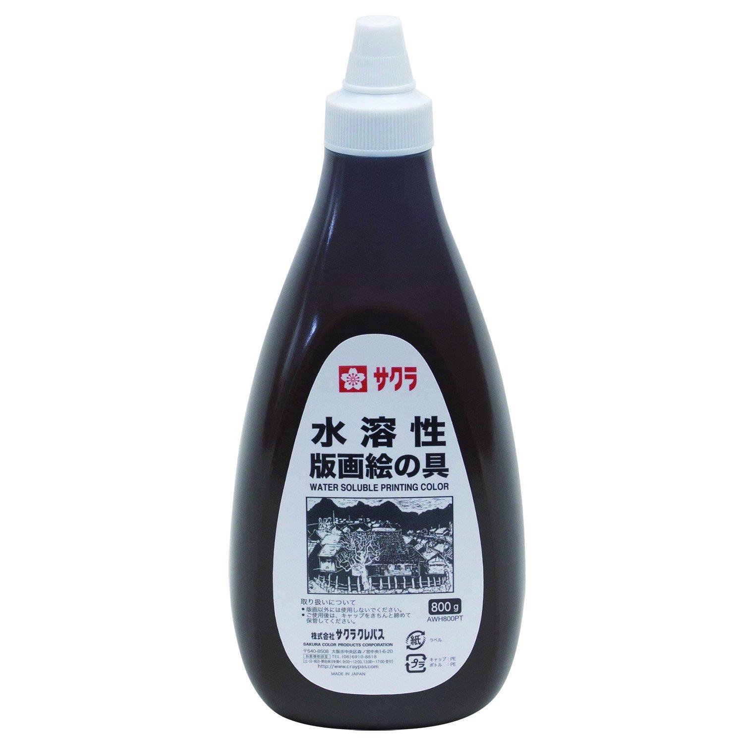 

Sakura Printmaking Cray-Pas Water-Soluble Paint, 800g, Brown, AWH800PT#12