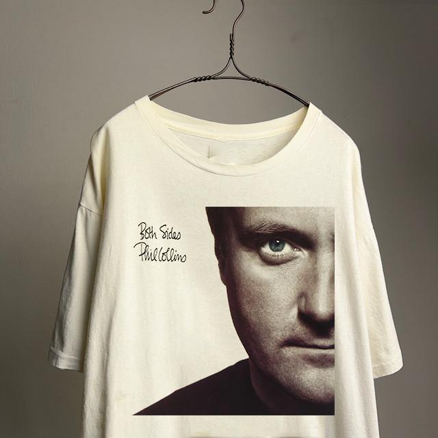 

Хлопковая футболка с коротким рукавом Phil Collins Both Sides Полный размер S-5XL Унисекс футболка XXL