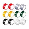12 Rouleaux Ruban Adhésif Imperméable pour Sol de Tapis Ruban Adhésif Coloré Duck Tape Pour Loisirs Projets de Rénovation Maison Durable