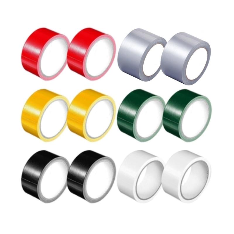 12 Rolls Colored Duct Tape Waterproof Strong Adhesive Tape No Residues Strong Adhesive Tape For Indoor Outdoor Repairs 1