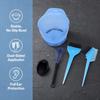 6PCS Washable Reusable Hair Tint Brush Set Portable Design Hair Coloring Set  For Home Use