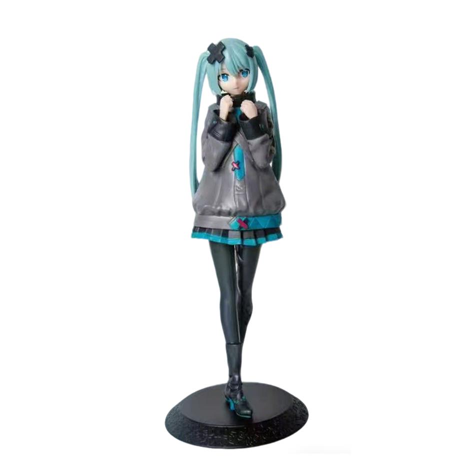 New In Stock Hatsune Miku In A World With Closed Windows Collectible Anime Action Kwaii Miku Figures Model Toys Christmas Gifts