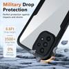 Protective Case for Samsung A23 5G Shockproof Full Coverage Black Border Semi-rigid