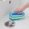 Kitchen Cleaning Brush Thickened Hundred Cleaning Cloth Sponge Block Bathtub Sink Cleaning Brush Household Cleaning Brush