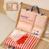 Portable Travel Organizer With Multiuse Trousers And Underwear Storage For Suitcases