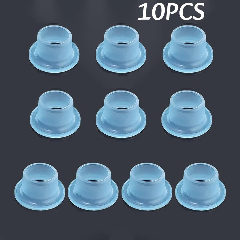 10-50pc Faucet Leak-Proof Sealing Gasket Silicone Tape Triangle Valve Hose Plumbing Fitting Plug Hose Prevent Drip Leakage Plug