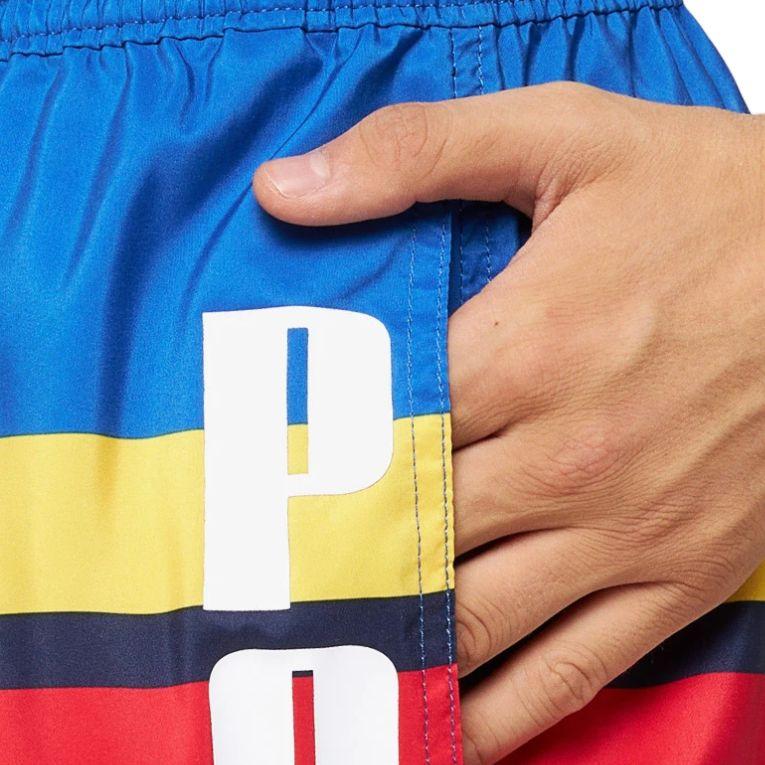 Polo Ralph Lauren Color Block Drawstring Swim Trunks Men swimwear Multicolor 710909617-001
