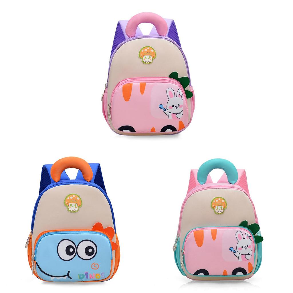 Kids Dinosaur Backpack With Comfortable Air Cushion Straps For Toddlers And Preschoolers School And Travel