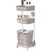 Plastic Multi-Layer Laundry Hamper & Storage Rack