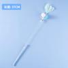 Tassel cat teaser wand, cat toy with feathers and bells, fairy cat teaser for boredom relief, interactive pet cat toy supplies