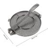 LMETJMA Tortilla Press Heavy Duty Tortilla Pataconera Aluminum Flour Tortilla Press Dough Flour Tortilla Rotis Quesadilla Maker