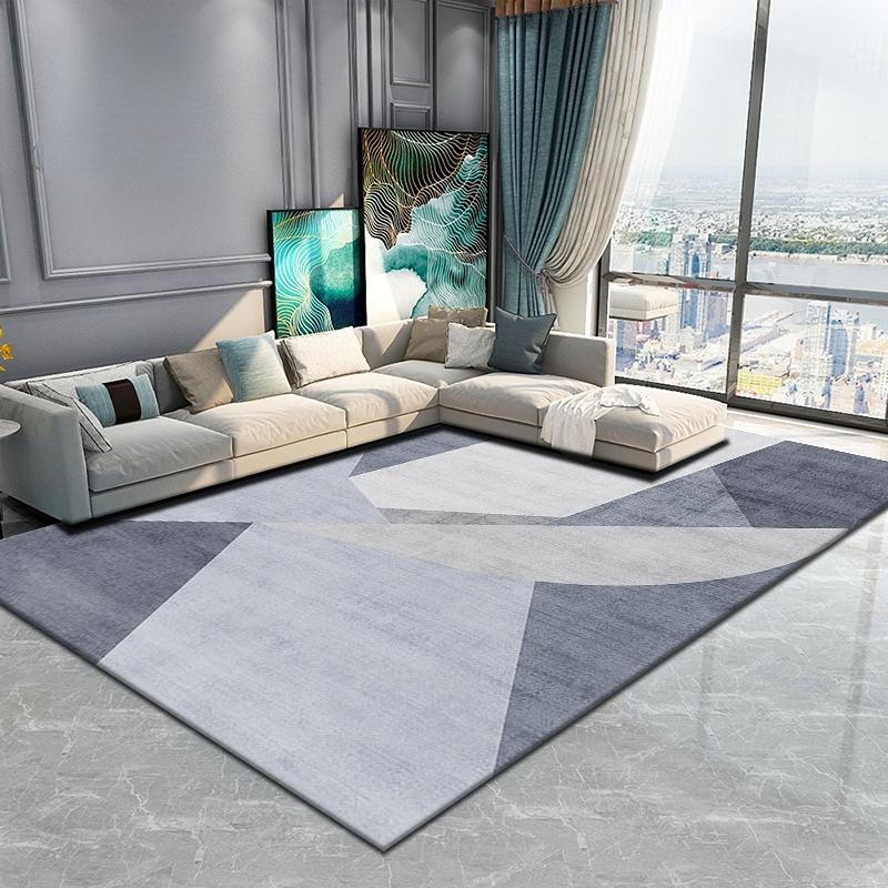 Geometric Abstraction Carpets for Living Room Decoration Bedroom Decor Rugs Sofa Coffee Table Carpet Non-slip Area Rug Floor Mat