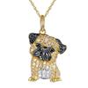Exquisite and Cute Schnauzer Dog Pendant Necklace for Women Elegant Pet Puppy Jewelry Animal Accessories Dog Lovers Gift