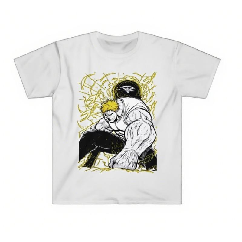 

Тренд Четыре Сезона 2025 Косплей Нейтральный Эсканор Семь Смертных Грехов, Нанацу но Тайдзай, Хоук, Бан, Аниме Унисекс Мягкая Футболка 4XL