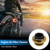 Motoforti Motorcycle Air Filter Air Intake Cleaner Mesh Rubber Metal Air Filter Replacement for Dirt Pit Bike ATV Scooter Moped