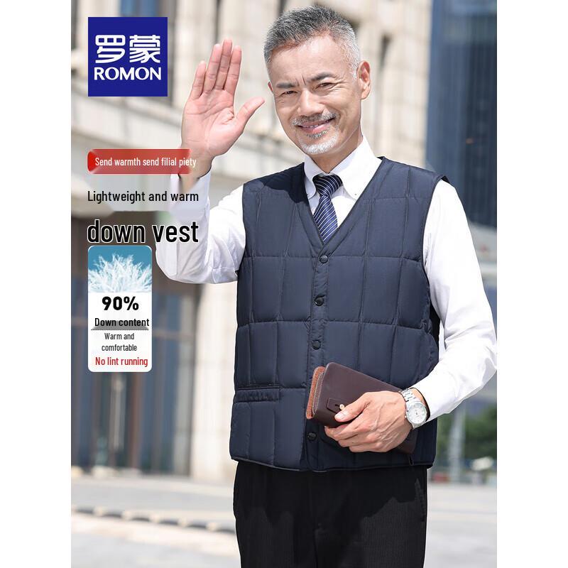

ROMON Мужской пуховый жилет с V-образным вырезом S2Y155380 S