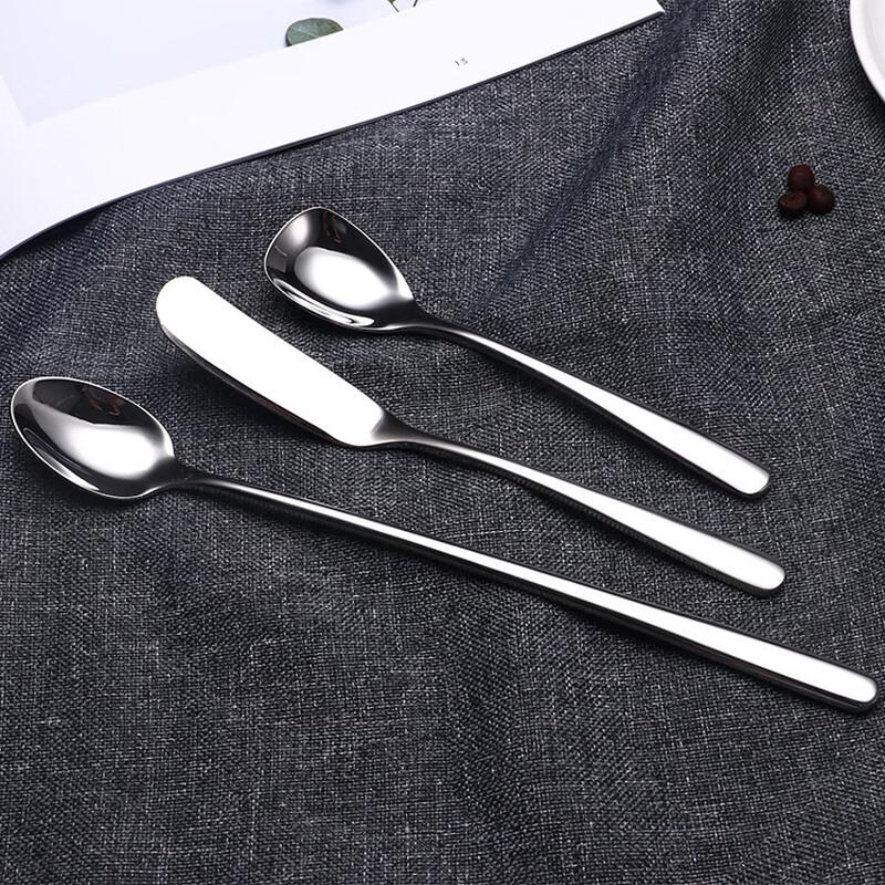 Wutuo 3-Piece 304 Stainless Steel Butter Knife Set