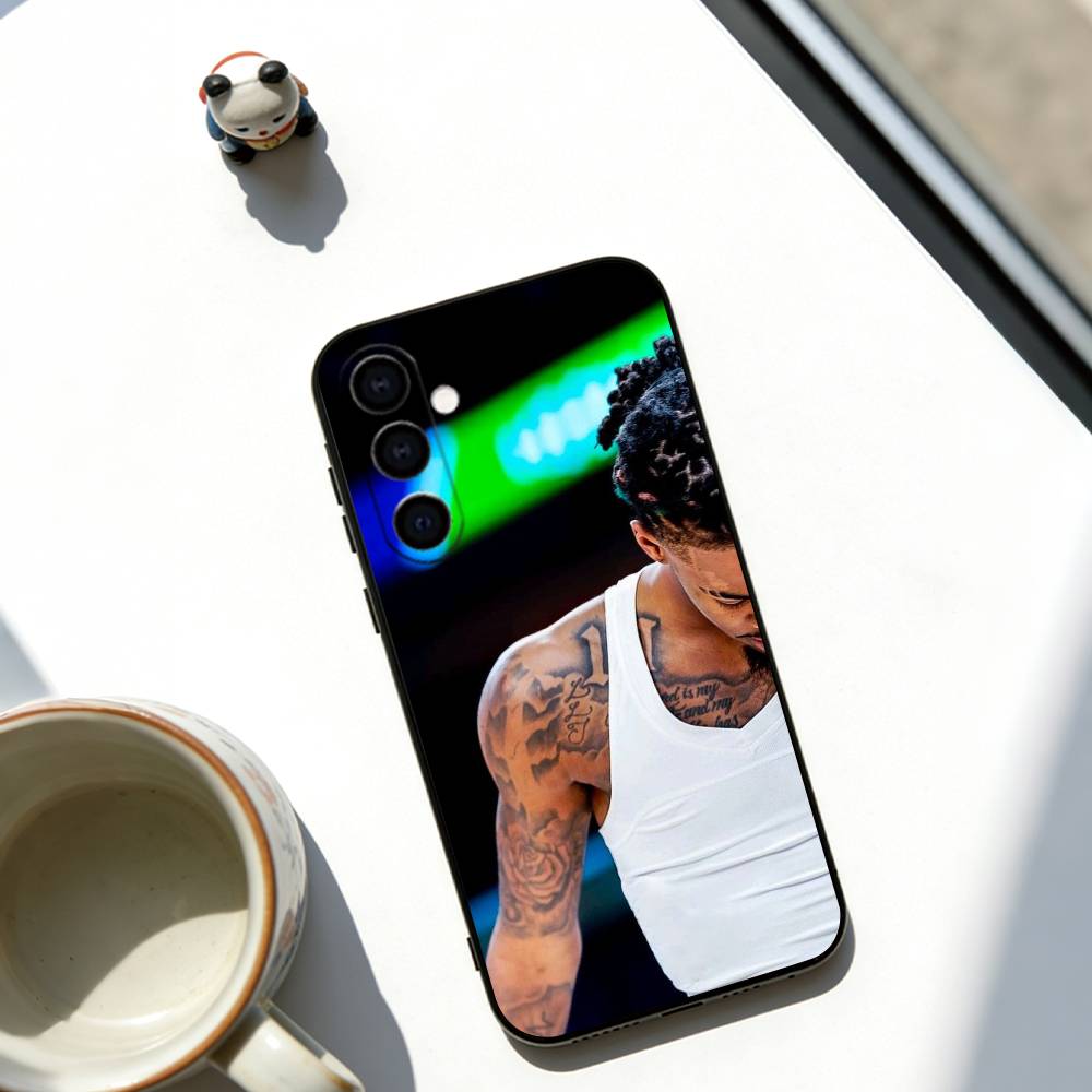 Ja Morant Phone Case Soft black For Samsung Galaxy A73,A72,A71,A70,A53,A52,A51
