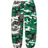Small Box Sweatpant Green Camo