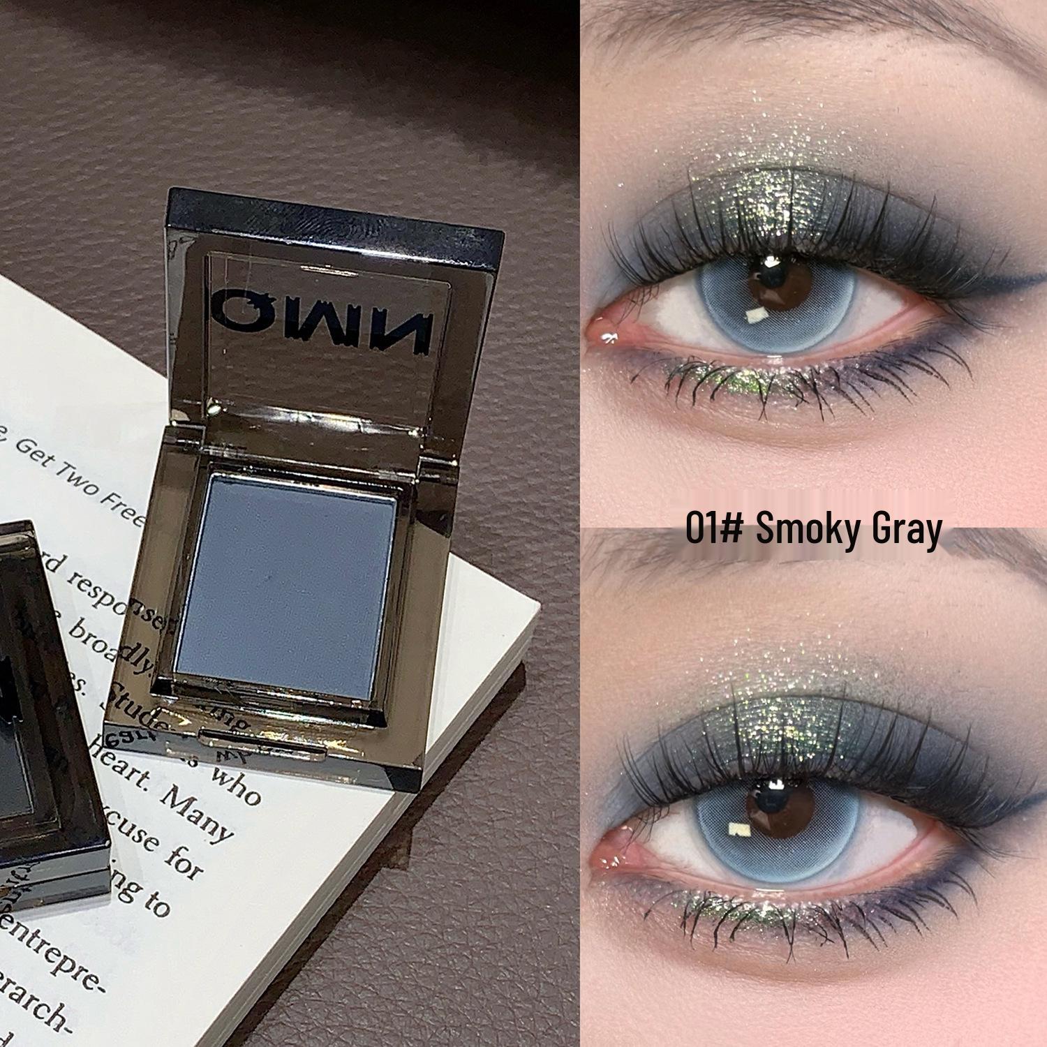

QMN Misty Starlight Matte Eyeshadow: Long-lasting, Pigmented, Natural Earth Tones, Light Makeup.