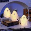 Halloween Party Decorations Outdoor/Indoor Hanging Ghosty Decors with Light for Tree,Yard,Window Halloween Ghosty Light