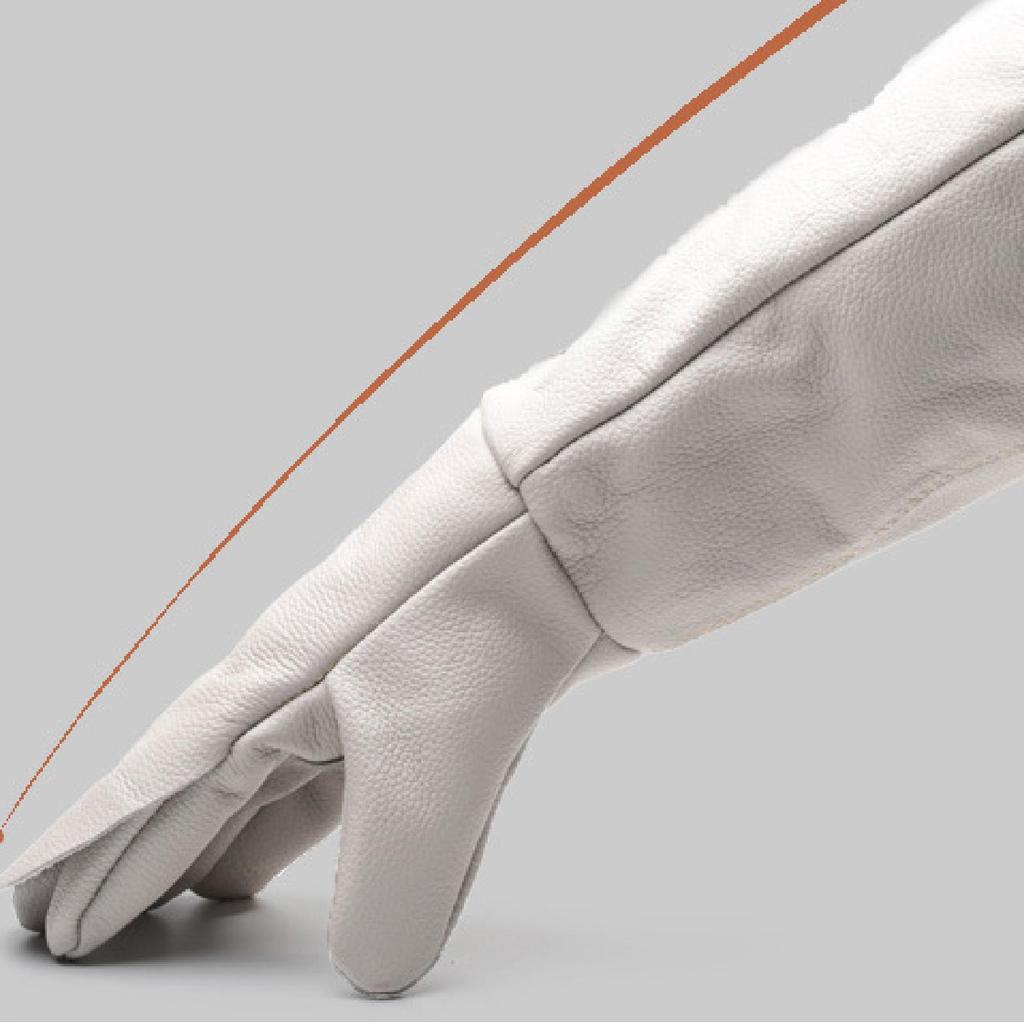 Animal Handling Gloves Bite Resistant Multiuse Scratch PU Leather Work