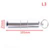 Pill Cans Mini Waterproof Stainless Steel Sealing Bottle Outdoor EDC Survival Pill Box Container Casule Pill Bottle Tank Case