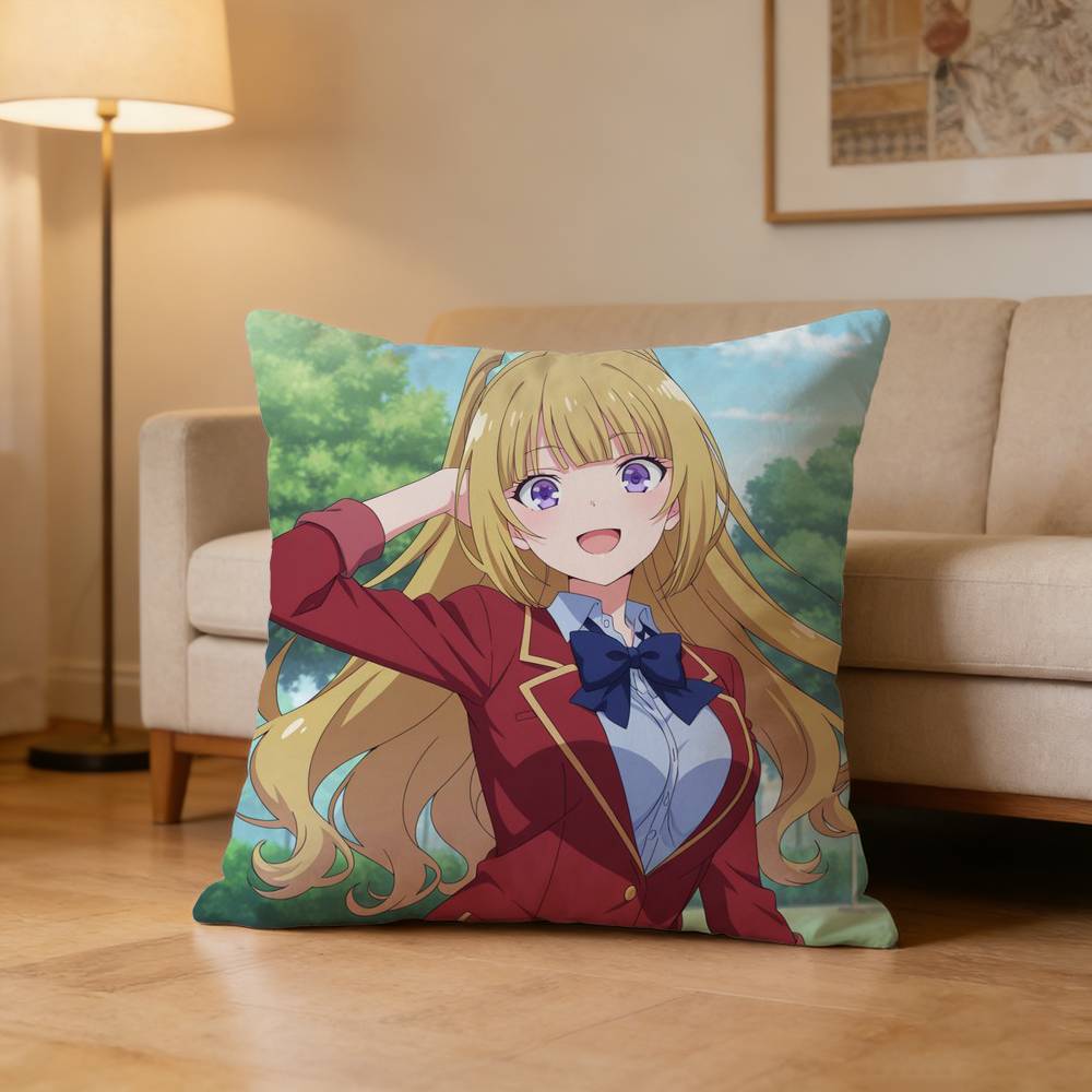 KKei KKaruizawaS  Pillow Case Cushion Cover Throw Pillow Case For Car Sofa