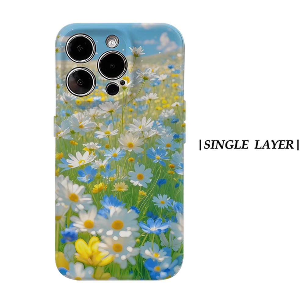 

Daisy MeadowFor Magnetic Phone Case for IPhone 17 16 15 14 13 Pro Max Plus Single Double-layer Tough Case IPHONE17PROMAX