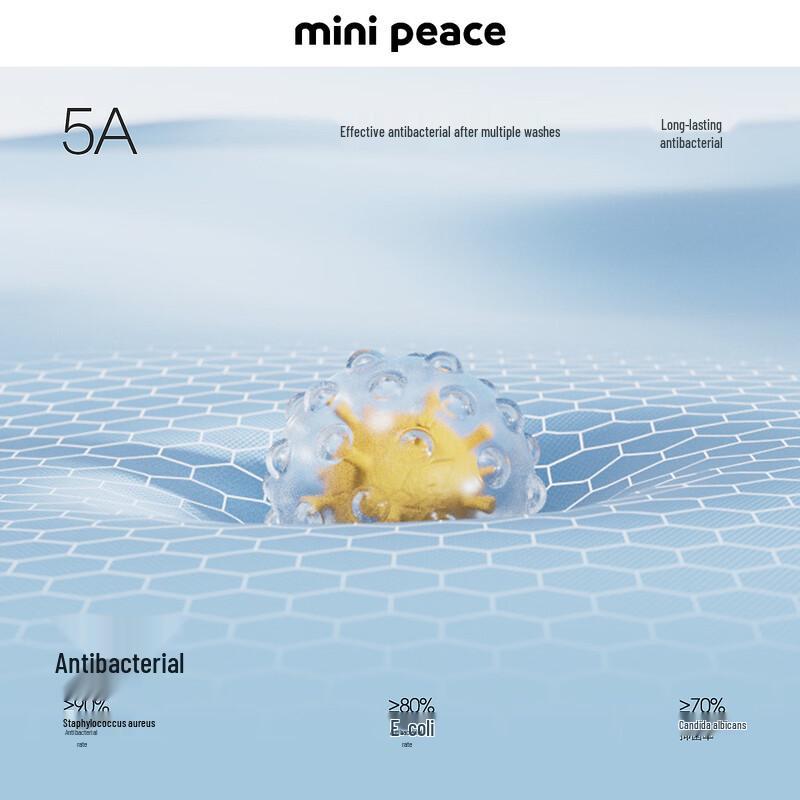 MiniPeace Langarm Freizeit-T-Shirt für Jungen