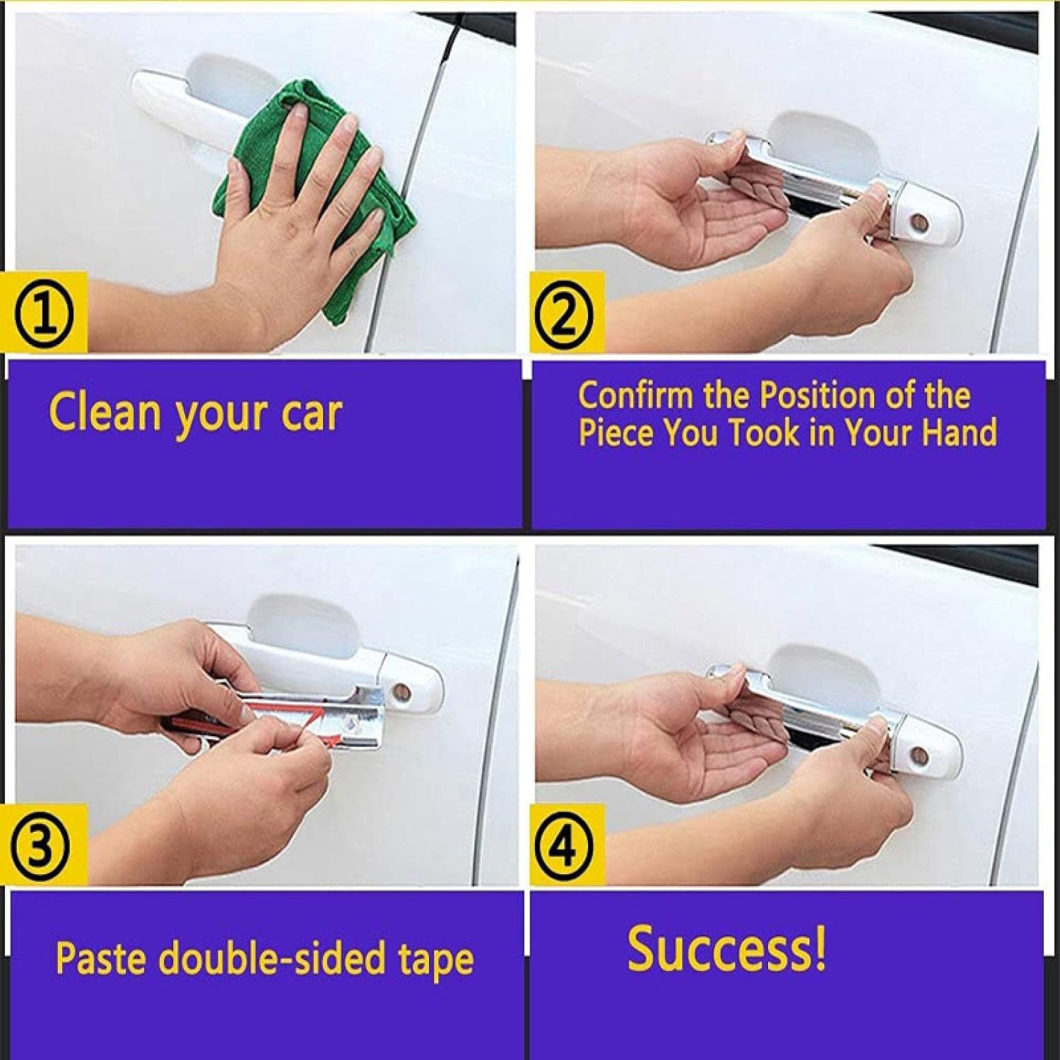 

car Door Handle Cover,for Subaru Outback MK5 2012~2019 2013 2014 2015 2016 2017 Stickers Decoration Chrome Door Handle Cover Refit Car Accessories