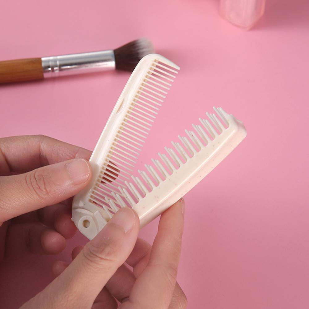 Folding Comb Portable Travel  Comb Anti-Static Massage Hair Comb  Women and Children
