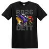 RB26 DETT Engine T Shirt Cool Car Tee Auto Racing Mechanical Design Apparel