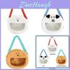 Joke Bear Plush Crossbody Bag With Large Capacity For Girls And Teens