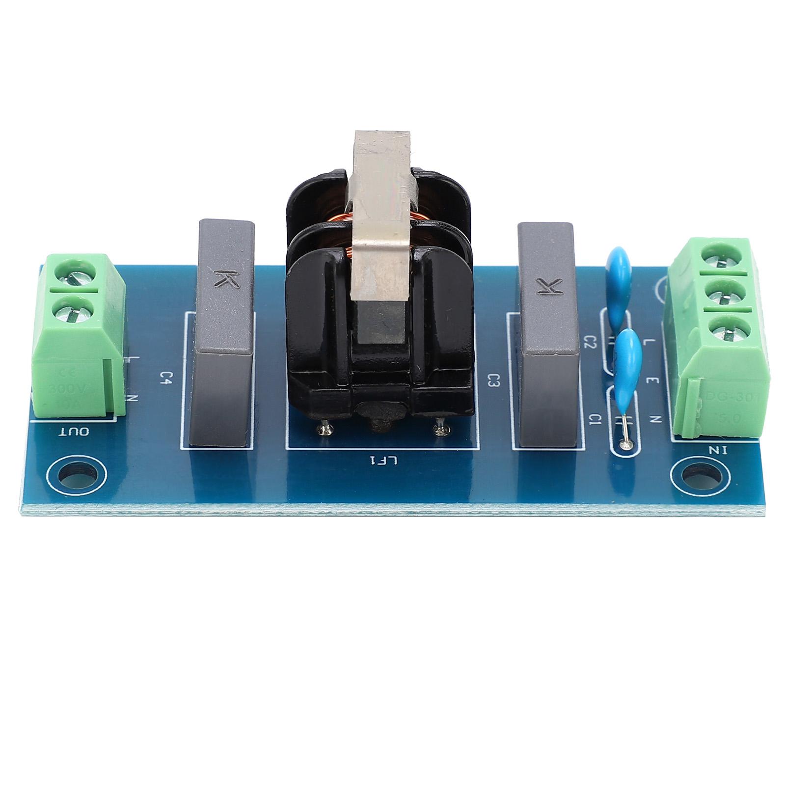

Filter Module Board PCB Sound Enhancement Rotary Crimping Terminal AC 220V
