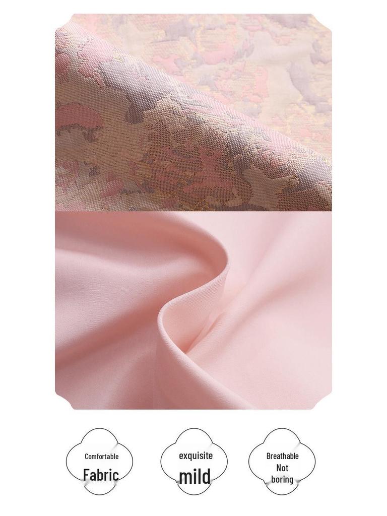 2025 Spring/Autumn Women's Chinese-Style Jacquard Coat with Frog Buttons, Stand Collar, Fashionable and Versatile (ZY8816)
