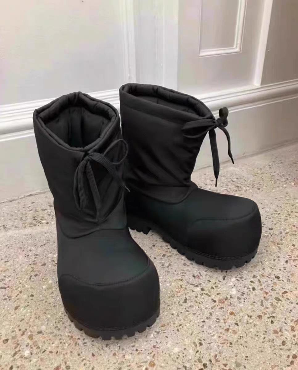 

Модные женские зимние сапоги Новые женские сапоги Платформа Женская обувь Мех Сохраняющие тепло Сапоги Женские Плюшевые Повседневные Зимние Женские Сапоги Botas Mujer 35 чёрный