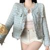 Xiaoxiang Coat Women's Spring and Autumn New French Design Sense Temperament Wear Long Sleeves Chic Short Top Women