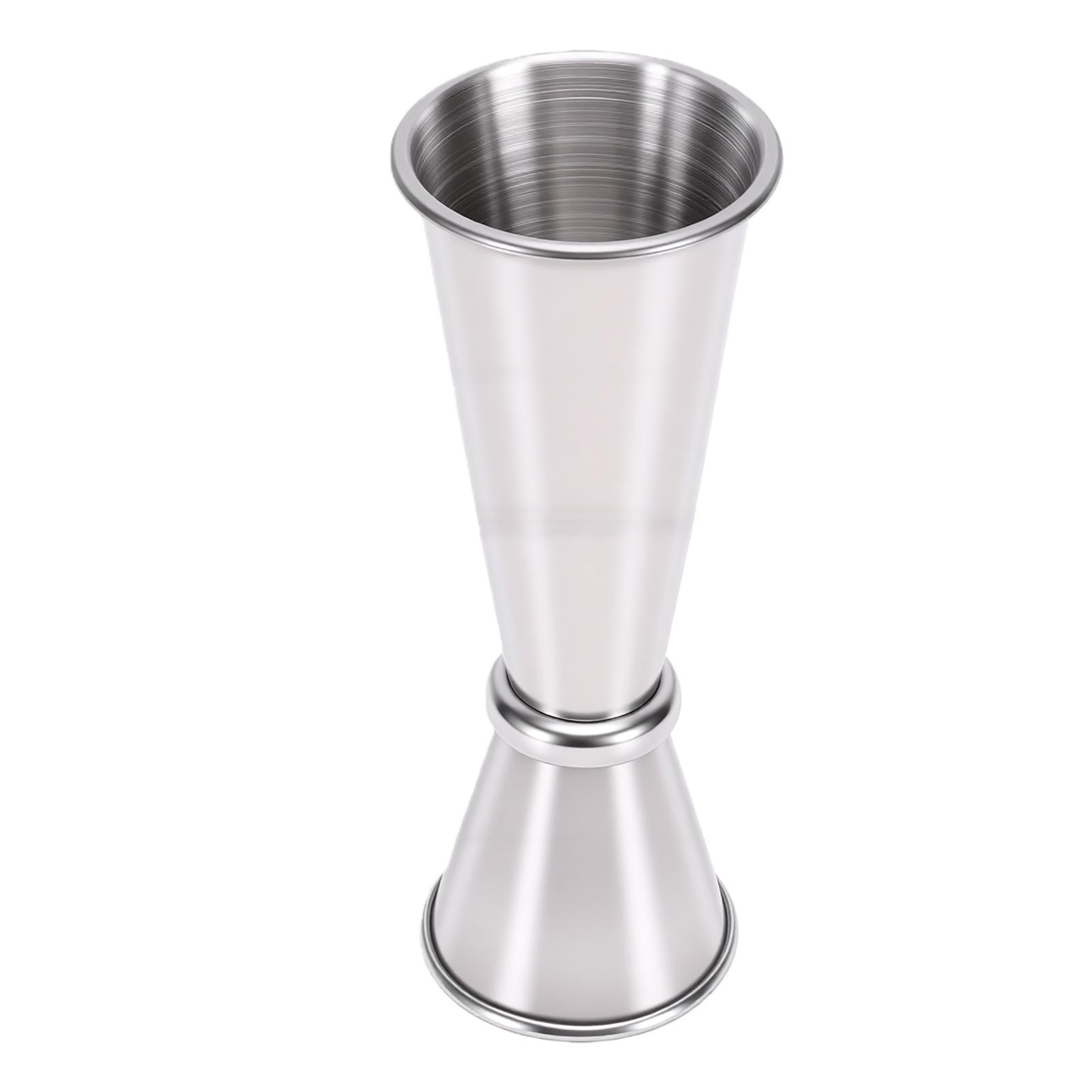 Double Jigger 304 Stainless Steel Double Sided Measuring Cup Bar Tool for Cocktail Beverage