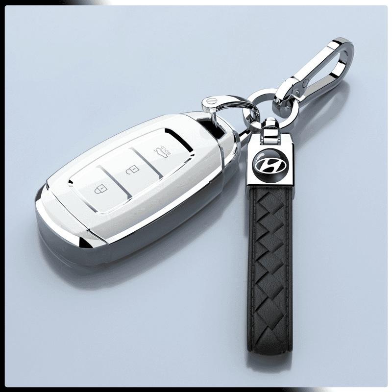 Hyundai MISTRA Luxury Protective Car Key Case - Special Shell for ix35, Compatible with 23 Models for Men and Women