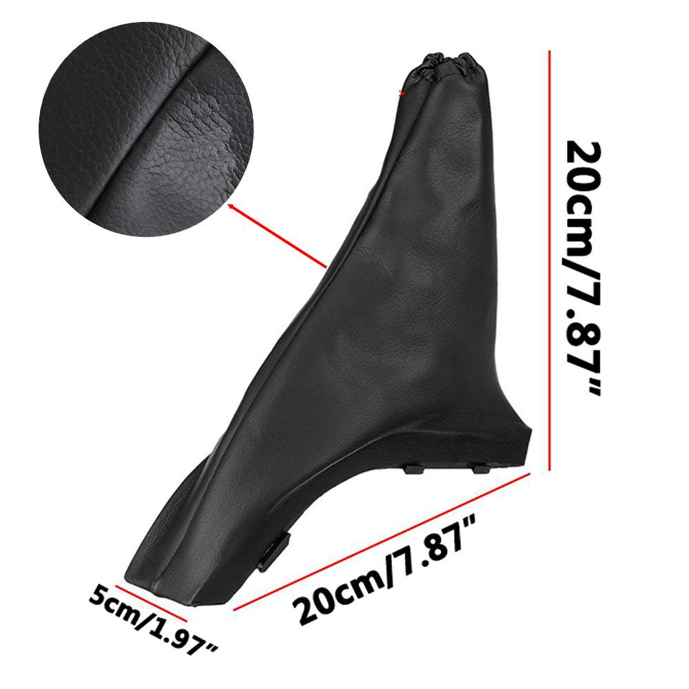 Car Handbrake Gaitor Shift Gear Knob Anti Slip Parking Hand Brake Boot Grips For Opel Astra G 98 99 2001-2010 Dustproof Cover