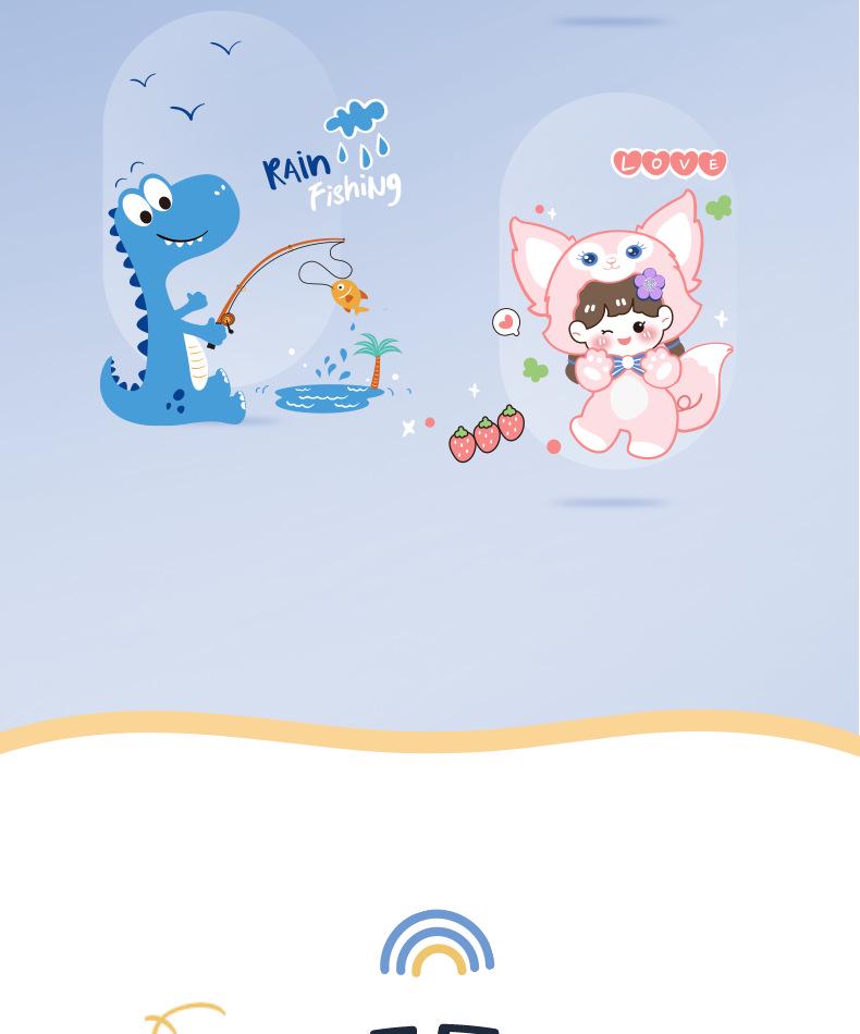 Mei Kids' Waterproof Non-slip Rain Shoe Covers for Boys & Girls - Durable, Thickened Overshoes.