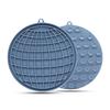 Pet Silicone Licking Mat Cat Anti-choking with Slow Food Bowl Dog Bathing Distracted Licking Plate Cutlery Pet Supplies