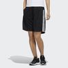Adidas Three Stripe Quick-Dry Casual Sports Shorts Women Shorts Black FM5189