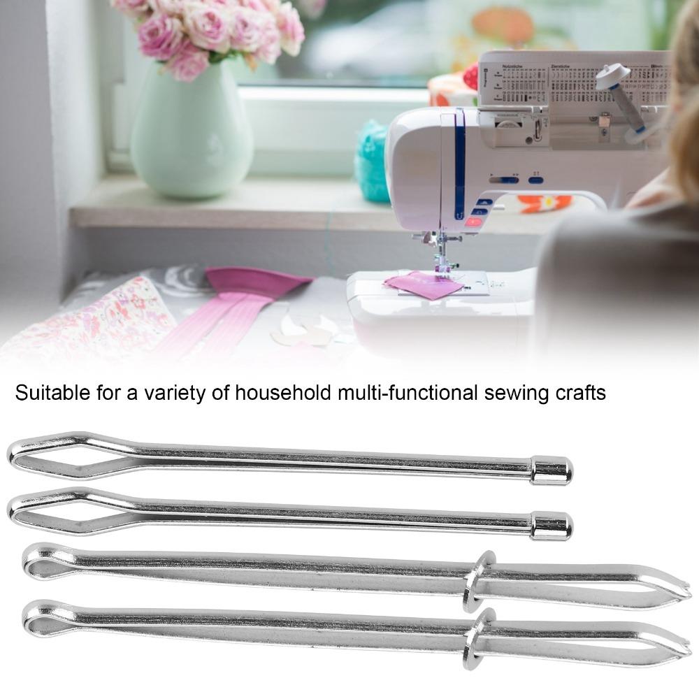 20Pcs Easy Quick Insert Drawstring Threader Metal Clip Sewing Tweezer Tool  For Hoodies