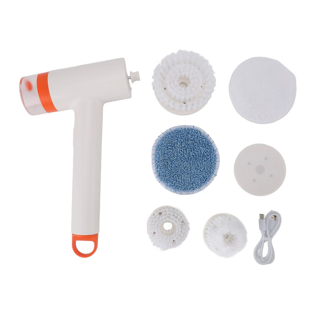Electric Spin Scrubber Multi Purpose Portable Electric Cleaning Brush Scrubber with Water Tank for